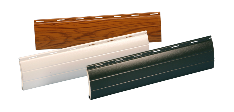 Sección de lama térmica 45 inyectada en poliuretano