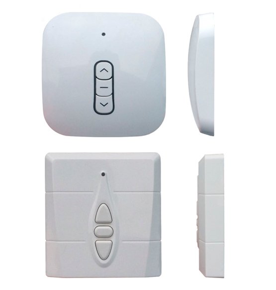 Pulsador de pared inalámbrico para persianas